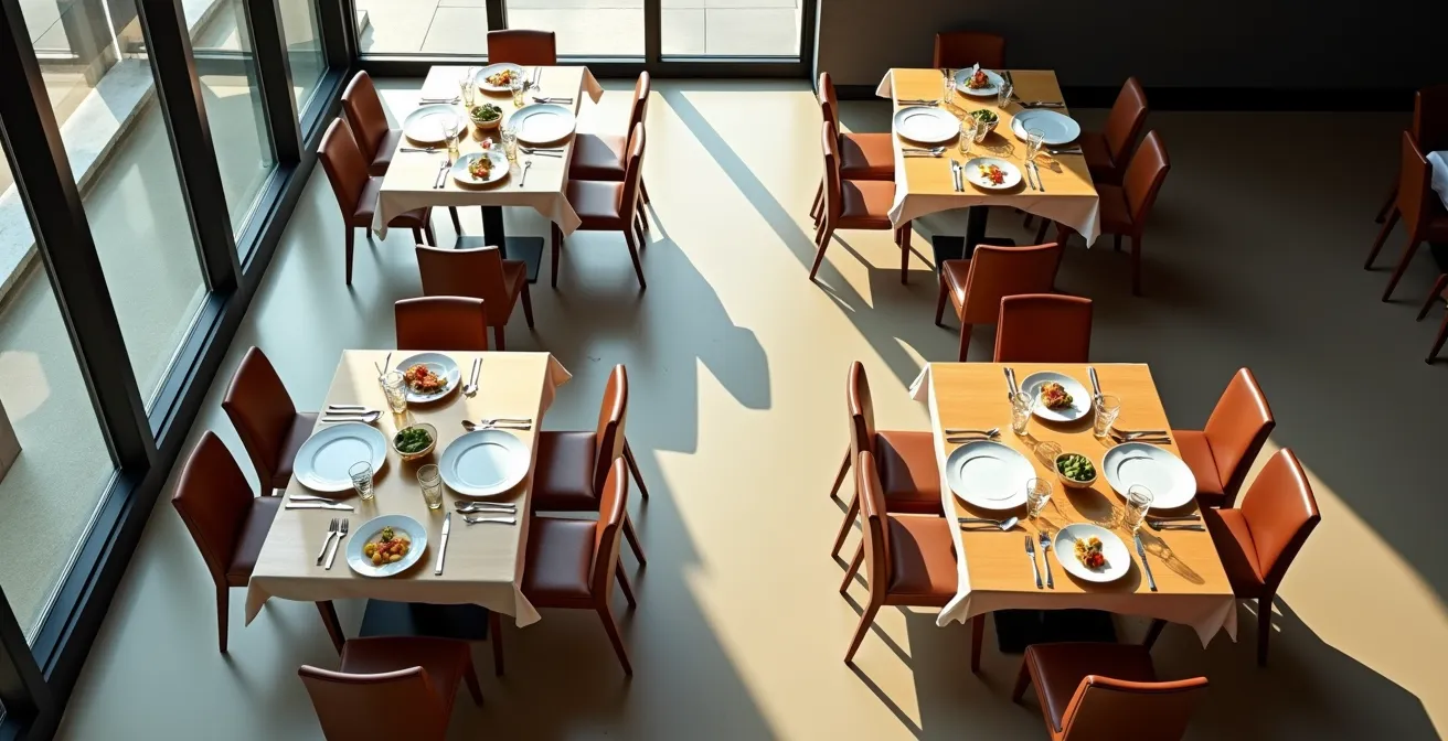 Visualisation de la matrice de menu engineering avec quatre quadrants colorés